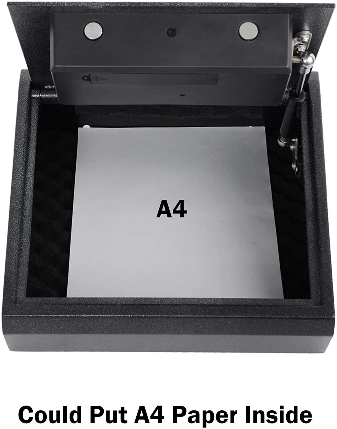 Secure Your Treasures: Robust Steel Wall Safe - Peace of Mind Guaranteed.