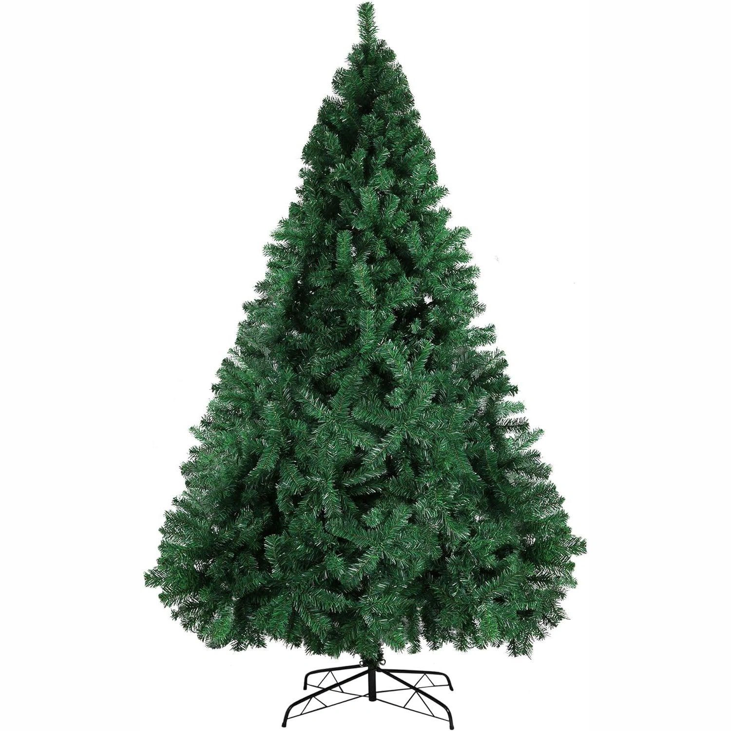 Perfect 9.8ft Christmas Tree - Lush Green & 2150 Branch Tips, Easy Setup!